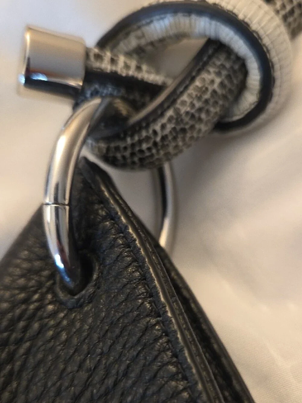 Pebbled leather hobo bag, Vince Camuto